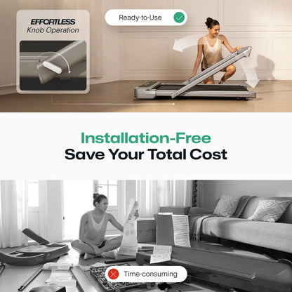 Urevo FoldiMix 5L Pro Smart löpband 400 x 1200 mm 13,4 km/t