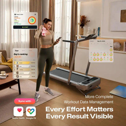 Urevo FoldiMix 5L Pro Smart löpband 400 x 1200 mm 13,4 km/t